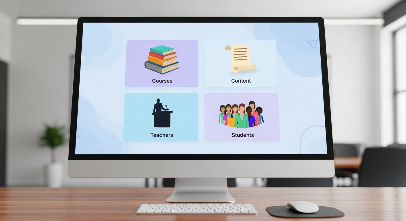 Gestión de Cursos y Contenidos